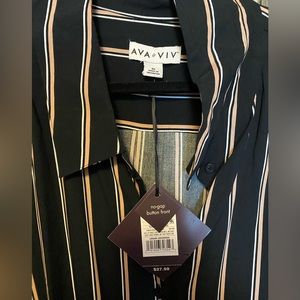 Ava & Viv button down dress